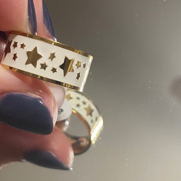 Zenzii Jewelry - 18k Gold Plated Ring - Stars
